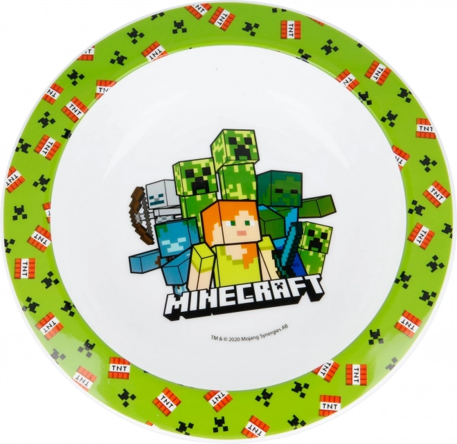 Otroška jedilna skleda Minecraft