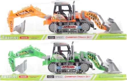 Gradbeni plastični traktor za otroke