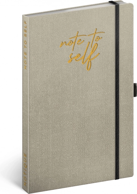 Nedatirani planer Note to Self, 5 minut na dan, 13 × 21 cm