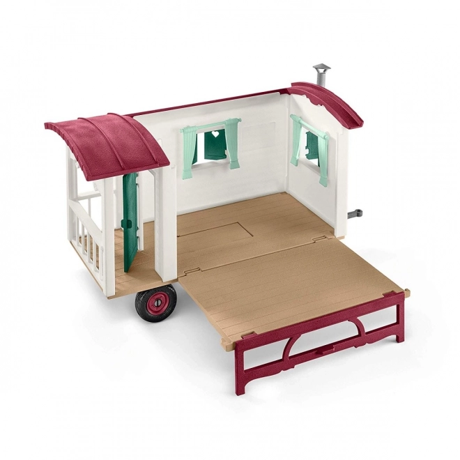 SCHLEICH Konjeniški klub® 42593 Karavan za prijateljska srečanja