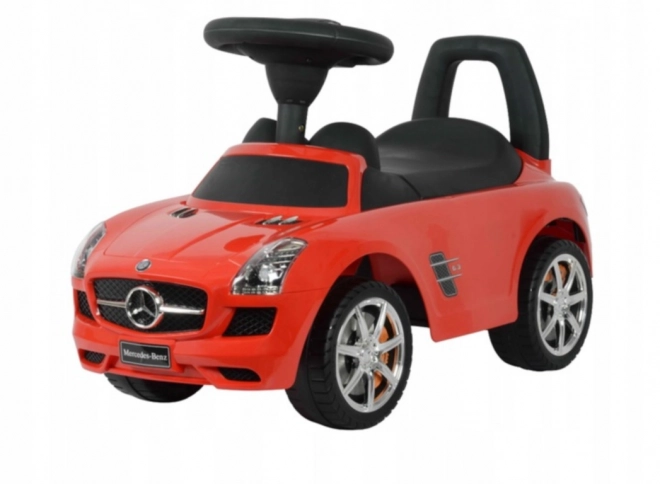 Otroški poganjalec Mercedes-Benz SLS AMG rdeča
