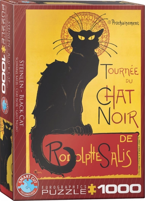 Sestavljanka Kabaret Le Chat noir - plakat 1000 kosov