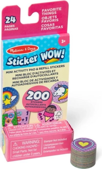 Polnila nalepk Sticker Wow – priljubljeni predmeti