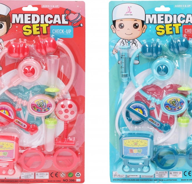 Otroški zdravniški set – rožnati ali modri