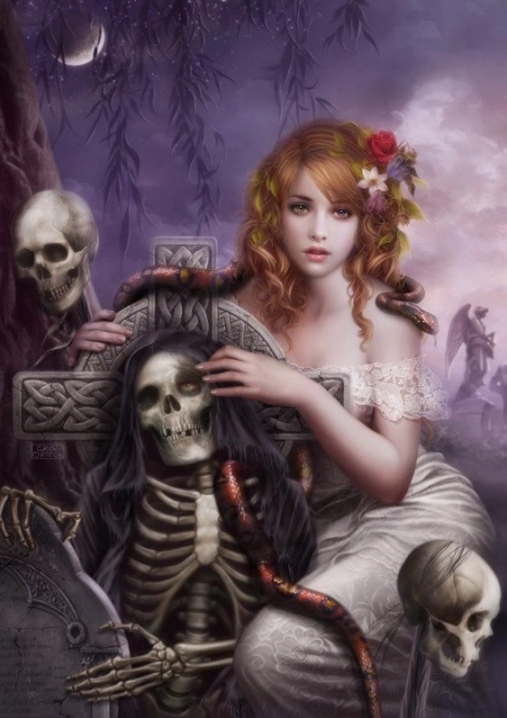 Sestavljanka Memento Mori 1500 koščkov