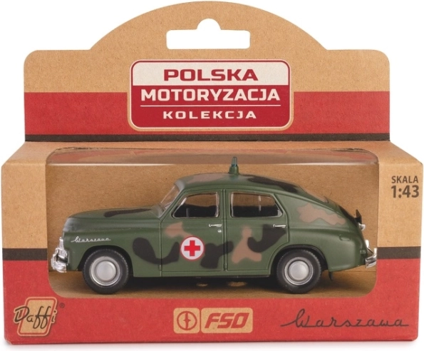 Vozilo PRL Warszawa M20 Vojaško reševalno vozilo