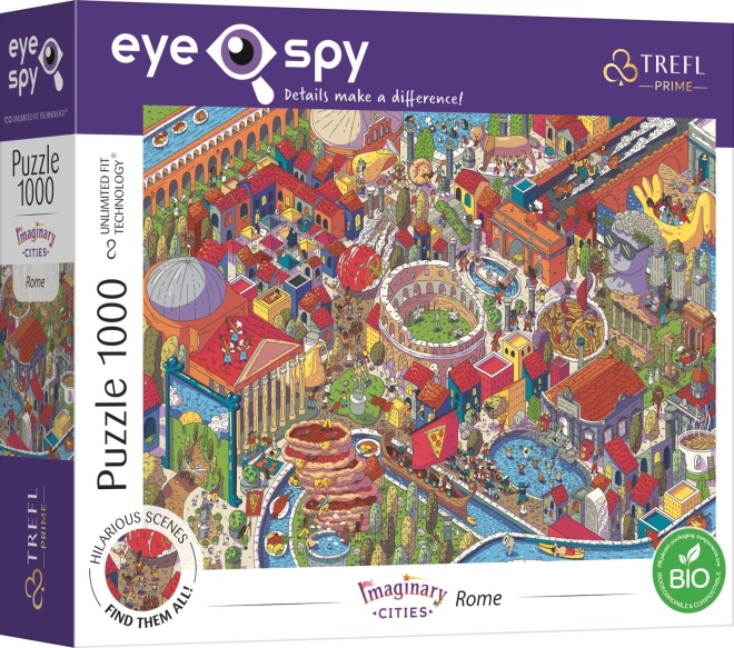 Sestavljanka 1000 kosov Eye-Spy Imaginary Cities Rim Italija