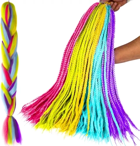 Sintetične mavrične kite 60 cm
