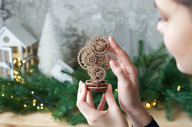 Ugears 3D lesene mehanske uganke Steampunk ura