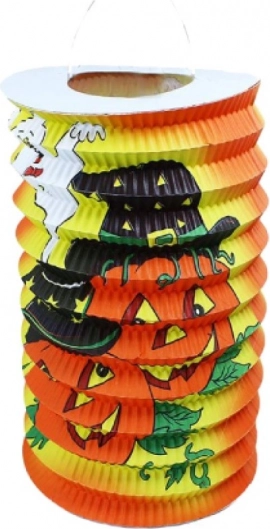 Halloween lampion vesela buča 15 cm