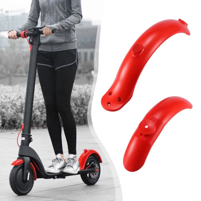 Set blatnikov za skiro Xiaomi M365/PRO - rdeča