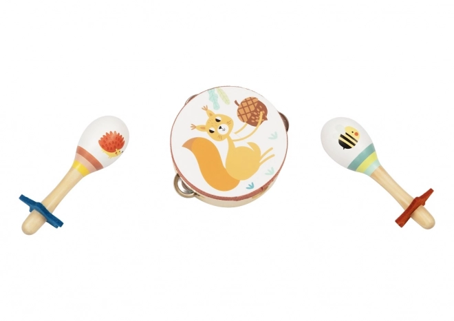 2Kids Igrače Glasbeni set Gozdna Živali