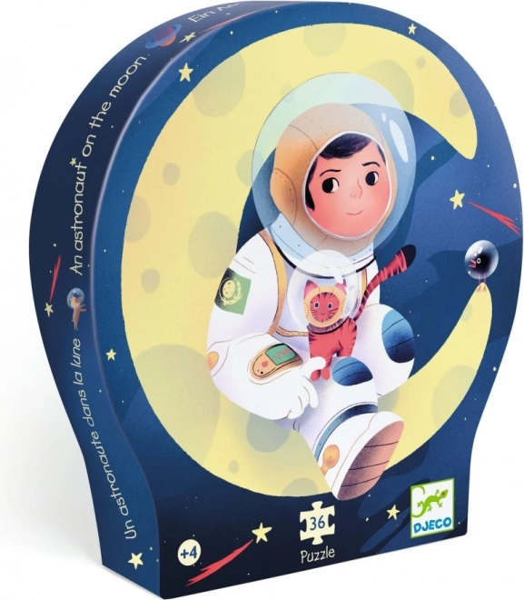 Sestavljanka Astronavt na Luni 36 kosov