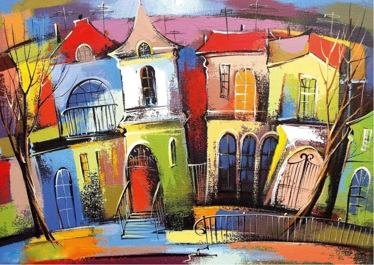 Sestavljanka ART PUZZLE pravljična hiša 500 kosov