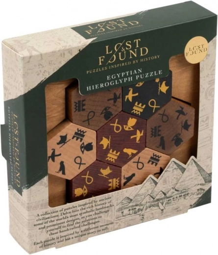 Professor Puzzle Lost&Found: Egiptovski hieroglifi miselni izziv