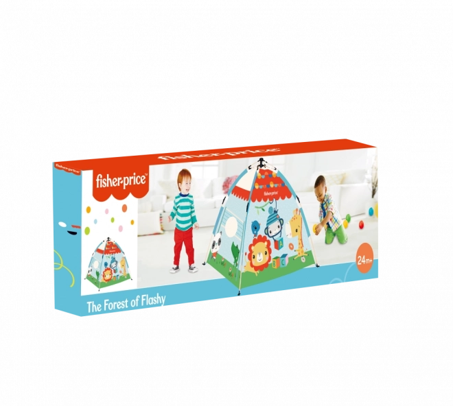 Fisher-Price otroški igralni šotor z živalmi