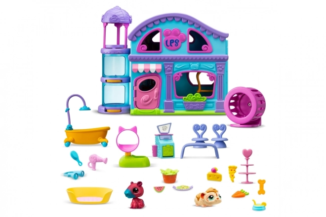 Komplet z igračami Littlest Pet Shop Hiša