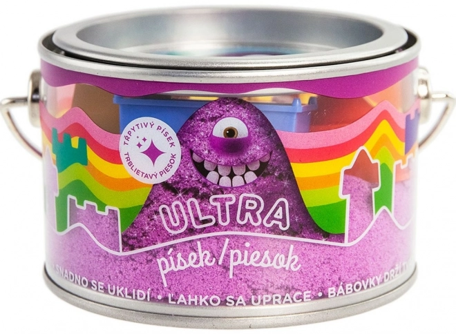Ultra pesek z bleščicami 200g - vijoličen
