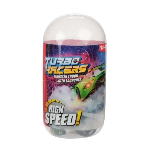 Avto terenskega mini s starterjem plast 4cm v plastičnem jajcu 5x10cm 12kos v škatli