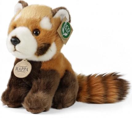 Rappa plišasta rdeča panda 18 cm eco friendly