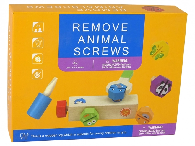 DIY lesena vijačna igrača set