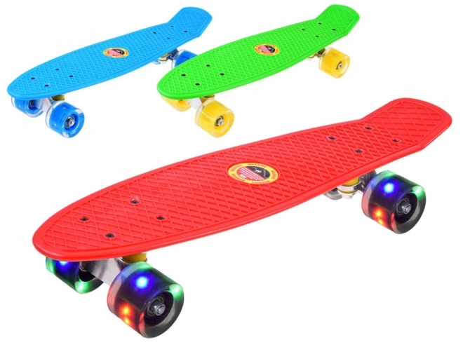 Skateboard z LED koleščki
