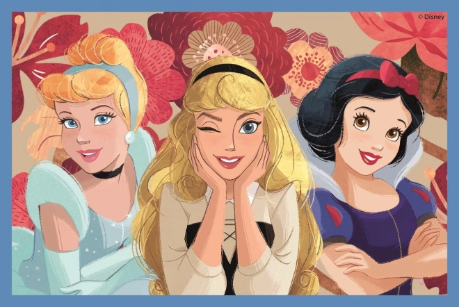 CLEMENTONI Slikovne kocke Disney princese, 6 kock