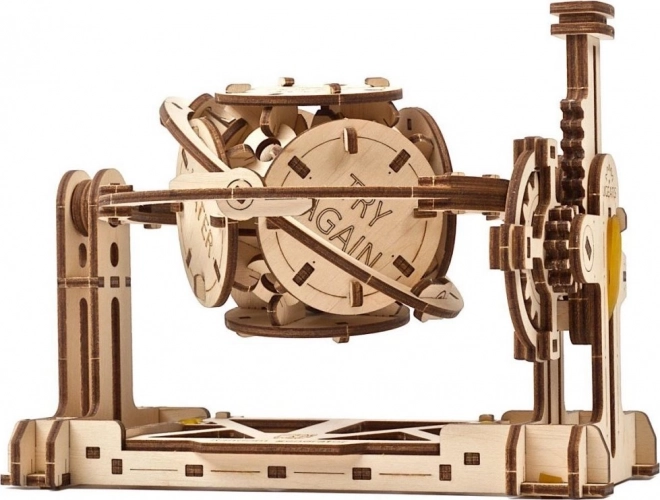 Ugears lesene 3D mehanske puzzle naključni generator