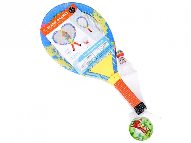 Svetlobne badminton loparji za zabavo