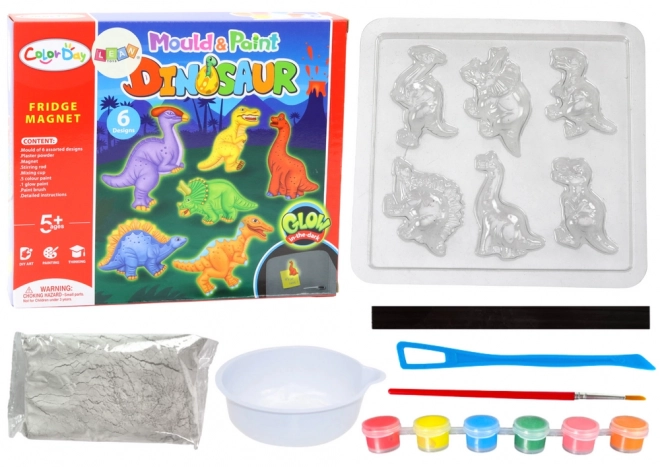 Kreativni set DIY Sadre Magneti Dinosi