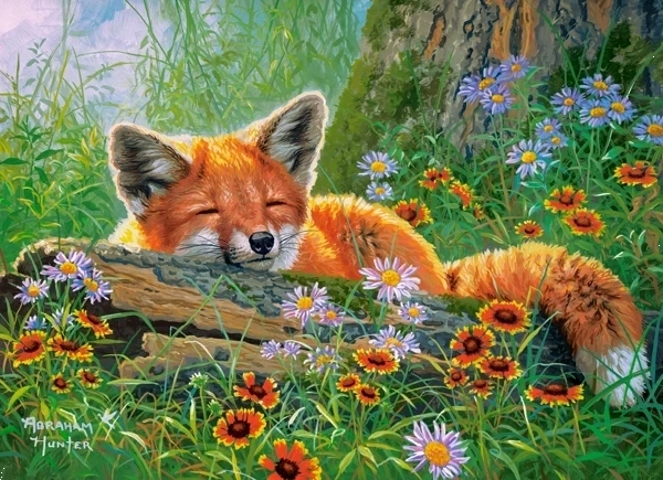 Sestavljanka 100 koščkov Foxy Dreams