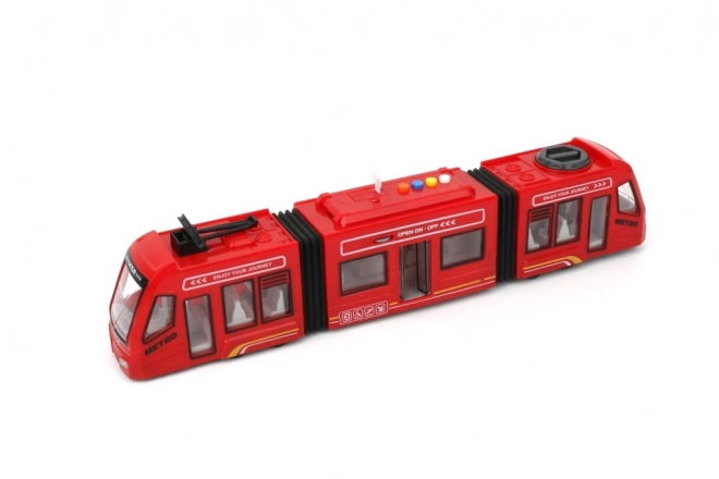 Rdeči tramvaj 1:16 – model za otroke