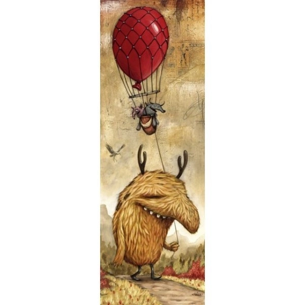 Vertikalna sestavljanka Zozoville: Rdeči balon