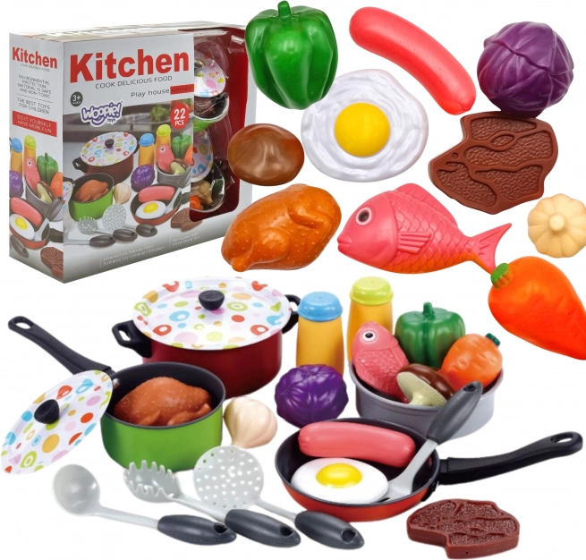 Woopie kuharski set XXL 22 kosov