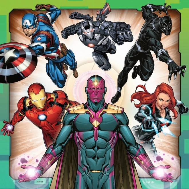 Sestavljanka Ravensburger Marvel Avengers 3x49 kosov