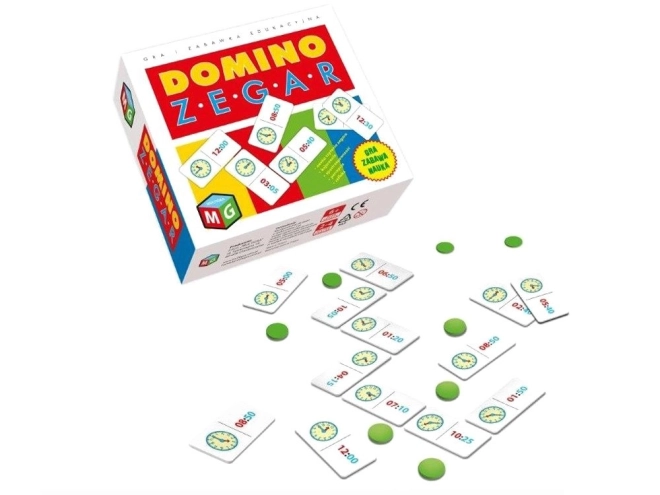 Učna igra Domino ur Multigra GR0388