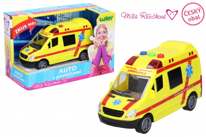 Reševalno vozilo z učinki 14,5 cm - Míša Růžičková - govori češko, češka embalaža