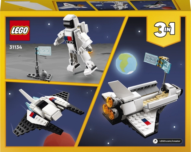 LEGO Creator 3v1 31134 Vesoljski raketoplan