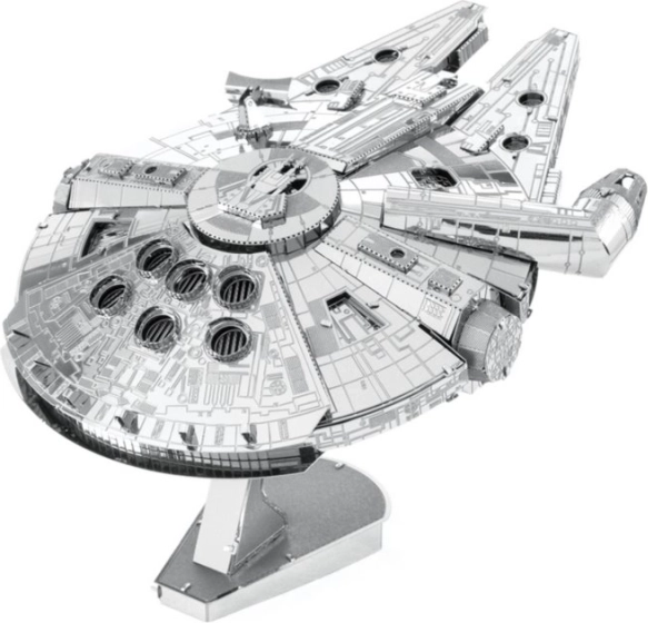 METAL EARTH 3D sestavljanka Vojna zvezd: Millennium Falcon (ICONX)