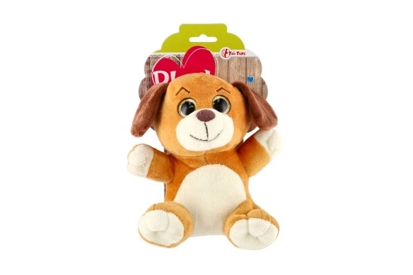 Žival pliš velike oči 18 cm na karti