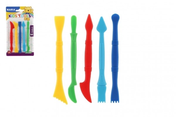 Set plastičnih modelirnih orodij Nara 5 kos