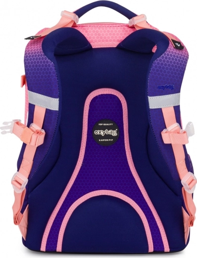 Ergonomski hrbtni del in prsni pašček