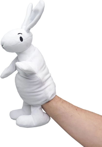 Bob in Bobek plišasta lutka zajček Bobek 35 cm