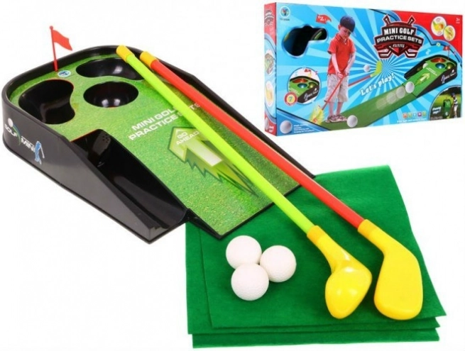 Mini golf set s svetlobnimi učinki