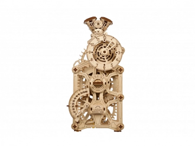 Ugears 3D lesene mehanske sestavljanke Motorne ure
