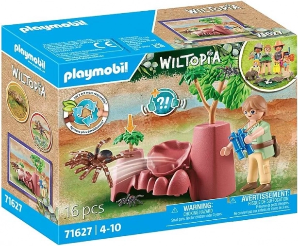 Playmobil Wiltopia Pajkova skala igralni set