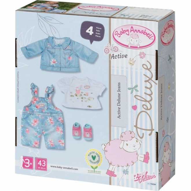 Baby Annabell Deluxe Jeans hlače za punčko
