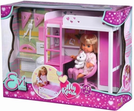 Evi Love moja soba – pograd z pisalno mizo in dodatki