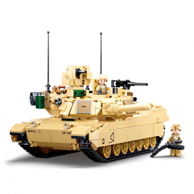 Sluban Gradnik Modelov M38-B0892 Bojni Tank M1A2 Abrams
