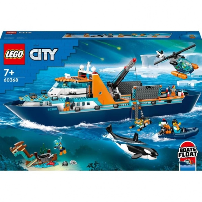 LEGO City ladja raziskovalcev Arktike